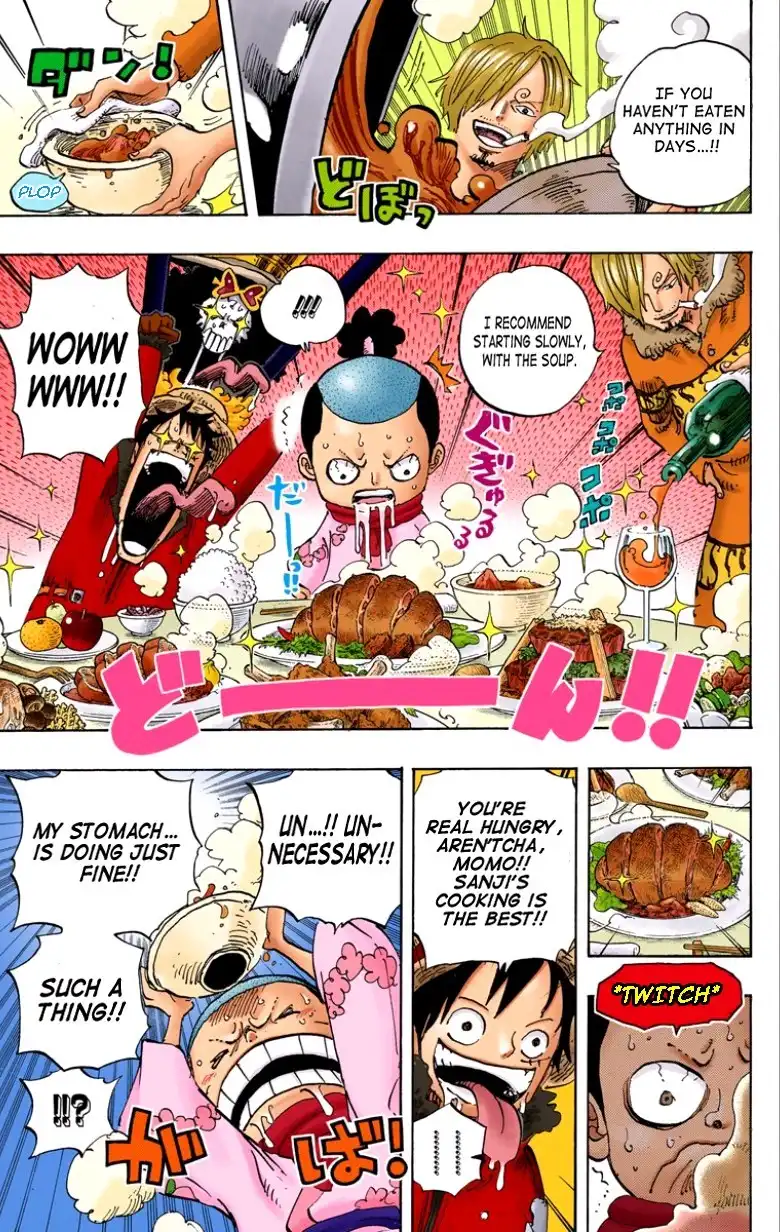 One Piece - Digital Colored Comics Chapter 696 13